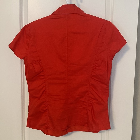 Cleo ladies crop sleeve blouse - Picture 2 of 3